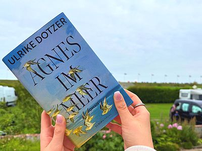 Buchcover des Romans Agnes im Meer vor dem Trischendiek