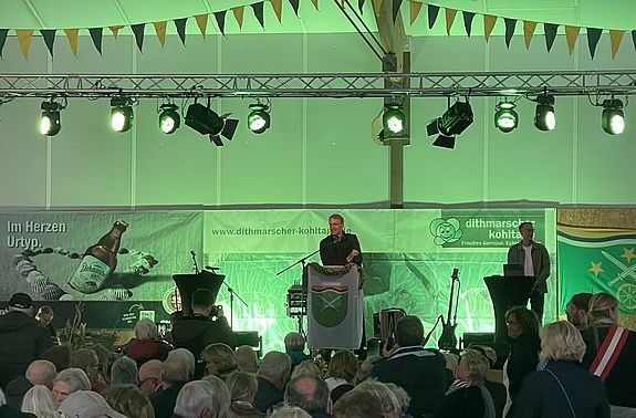 Rede von Ministerpräsident Daniel Günter zu den Kohltagen Credit Lina Ploog