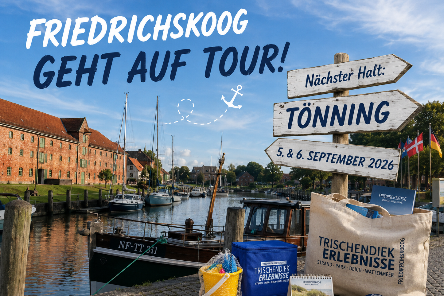 Friedrichskoog auf dem Hafenfest Tönning Ahoi